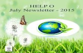 HELP-O July English Newsletter 2015