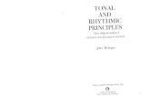 Tonal and Rhytmic Principles- Jazz Improvisation I