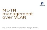 ML-TN Management Over VLAN