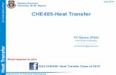 OAU-Heat Transfer- Lecture 1-Principles of Convection