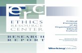 Lements of an Organizational Ethical Culture