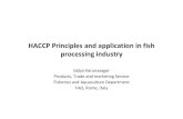 HACCP Principles and Application in Fish