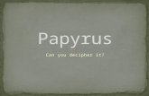 Game Papyrus