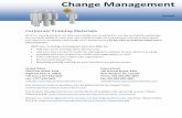 Change Management Sample
