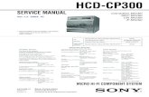 Sony Hcd Cp300