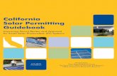 California Solar Permitting Guidebook
