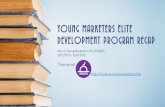 Recap Young Marketers Elite Development Program