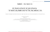 Me6301 Engineering Thermodynamics - Lecture Notes