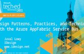 Design Patterns, Practices, and Techniques with the Azure AppFabric Service Bus Juval Lowy IDesign  ©2011 IDesign Inc. All rights reserved.