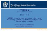 WMO TT-WMD-2 (Geneva, 12-15 May 2014) Item 4.2 WIGOS Information Resource (WIR) and Observing System Capability Analysis and Review tool (OSCAR) Etienne.
