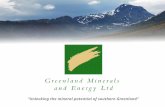 “Unlocking the mineral potential of southern Greenland”