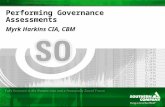 Performing Governance Assessments Myrk Harkins CIA, CBM.
