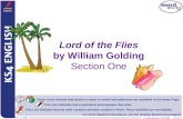 © Boardworks Ltd 2006 1 of 39 Lord of the Flies by William Golding Section One 1 of 39 © Boardworks Ltd 2006 These icons indicate that teacher’s notes.