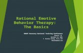 Rational Emotive Behavior Therapy: The Basics SMART Recovery National Training Conference Phoenix, AZ November 12, 2004 F. Michler Bishop, Ph.D, CAS fmbishop@aol.com.
