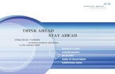 Speakers name email@speaker 00.00.2007 name of dissertation conference name THINK AHEAD STAY AHEAD STRATEGIC VISIONS on future research directions in the.