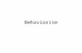 Behaviorism. METHODOLOGICAL BEHAVIORISM Classical Conditioning While investigating the digestion of dogs, Ivan Pavlov (1849-1936) observed that the dogs.