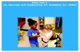 Child Care & the Americans with Disabilities Act Amendments Act (ADAAA) 1.