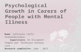 Psychological Growth in Carers of People with Mental Illness.