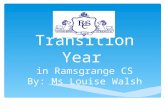 Transition Year in Ramsgrange CS By: Ms Louise Walsh.