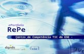 RePe Centro de Competência TIC da ESE -Santarém ePortfolio.