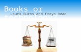 Laura Burns and Freya Read Books or technology?. What do children in Year 5 and 7 think about electronic books? Our research question: Technology is changing.