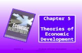 CHAPTER 5©E.Wayne Nafziger Development Economics 1 Chapter 5 Theories of Economic Development.