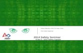 Edina Robotics FIRST® Team 1816 The Green Machine 2014 Safety Seminar Erika D., 1816 Safety Captain.