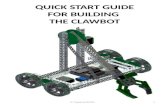 QUICK START GUIDE FOR BUILDING THE CLAWBOT 1G. Tagaytay/BCPSS.