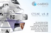 An overview of the harmonization of the Common Terminology Criteria for Adverse Events (CTCAE) with the Medical Dictionary for Regulatory Activities (MedDRA)