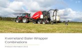Kverneland Baler-Wrapper Combinations Product Information 2015.