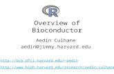 Overview of Bioconductor Aedín Culhane aedin@jimmy.harvard.edu aedin .