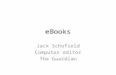 EBooks Jack Schofield Computer editor The Guardian.
