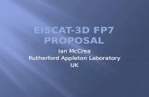 Ian McCrea Rutherford Appleton Laboratory UK.  Orginal concept (E-Prime) in 2002  EISCAT_3D Design Study (FP6) proposed 2004  Funding €2.8M over four.