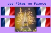 Les Fêtes en France. What is the first month of the year? janvier!