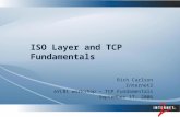 ISO Layer and TCP Fundamentals Rich Carlson Internet2 eVLBI workshop – TCP Fundamentals September 17, 2006.