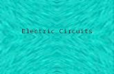 Electric Circuits. OHM’s LAW V= I R or E = I R Variable Unit Voltage V Volts CurrentIamps ResistanceRohms.