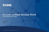 D-Link Unified Access Point DWL-2600AP Sales Guide Mar 2012 ISPD.