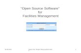 30.09.2004Sigurd Nes, Bergen Bolig og Byfornyelse 1 “Open Source Software” for Facilities Management.