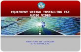 EQUIPMENT WIRING INSTALLING CAR AUDIO VIDEO AUDIO VIDEO CAR INSTALLING By SRI WAHYUNI,S.Pd.