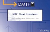 DMTF Cloud Standards Cloud Management & OVF Update to ITU-T SG13.