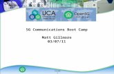 May 2010 Slide 1 SG Communications Boot Camp Matt Gillmore 03/07/11.