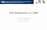 Soft Biometrics at CUBS Venu Govindaraju CUBS, University at Buffalo govind@buffalo.edu .