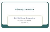 Microprocessor Dr. Rabie A. Ramadan Al-Azhar University Lecture 4.