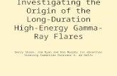 Investigating the Origin of the Long-Duration High- Energy Gamma-Ray Flares Gerry Share, Jim Ryan and Ron Murphy (in absentia) Steering Committee Overseer.
