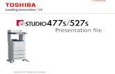 Copyright 2013, Toshiba Tec Corporation Confidential Presentation file.