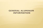 Aluminum and Aluminum Alloys  Types, Characteristics  What is Temper  What is Finishing  Alloy Numbers.