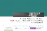 Universität Hamburg Institut für Wirtschaftsinformatik Prof. Dr. D.B. Preßmar Final Results of the NN3 Neural Network Forecasting Competition Sven F. Crone,