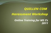 ETSU Harassment/Mistreatment Online Training First complete the online training required of everyone at East Tennessee State University (ETSU) 1 st year.
