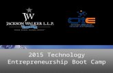 2015 Technology Entrepreneurship Boot Camp. Stephanie L. Chandler Chair – San Antonio Corporate & Securities Practice Group Firm-wide Section Head – Technology.