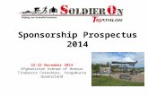 Sponsorship Prospectus 2014 22-23 November 2014 Afghanistan Avenue of Honour Tinaburra Foreshore, Yungaburra Queensland.